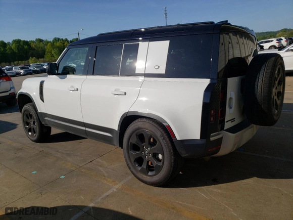 2020 Land Rover Defender SE with VIN SALEP7EU2L2016546, listed as a Copart auction lot 50998654 with 45,672 mi miles and Salvage Title. Bid and sale history available at carsss.com. Image 2.