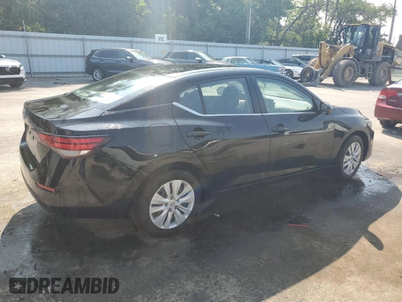 2024 Nissan Sentra S with VIN 3N1AB8BVXRY324049, listed as a Copart auction lot 59855955 with 4,509 mi miles and Salvage title. Bid and sale history available at DreamBid. Image 3.