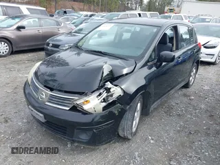 2008 Nissan Versa 1.8 S with VIN 3N1BC13E28L418722, listed as a IAAI auction lot 41836195 with 174,152 mi miles. Bid and sale history available at carsss.com. Image 2.
