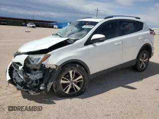 2018 Toyota RAV4 XLE with VIN JTMWFREV9JJ187834, listed as a Copart auction lot 56125505 with Not provided miles and Salvage title. Bid and sale history available at DreamBid. Image 1.
