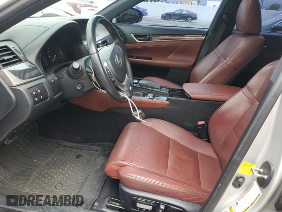 2013 Lexus GS with VIN JTHBE1BL4D5000758, listed as a Copart auction lot 53100215 with 105,444 mi miles and Salvage Title. Bid and sale history available at carsss.com. Image 7.