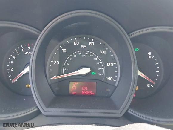 2013 Kia Rio LX with VIN KNADM4A35D6294436, listed as a IAAI auction lot 42009021 with 8,969 mi miles. Bid and sale history available at carsss.com. Image 7.