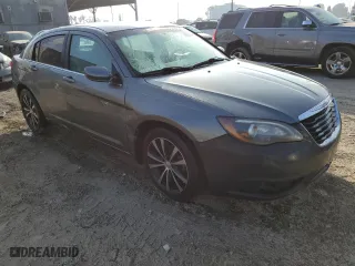 2013 Chrysler 200 Touring with VIN 1C3CCBBB7DN574719, listed as a Copart auction lot 83610344 with 126,045 mi miles and Salvage Title. Bid and sale history available at carsss.com. Image 4.