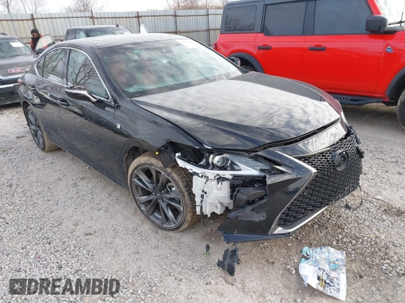 2021 Lexus ES with VIN 58AGZ1B17MU103743, listed as a IAAI auction lot 41163795 with 28,825 mi miles. Bid and sale history available at carsss.com. Image 1.