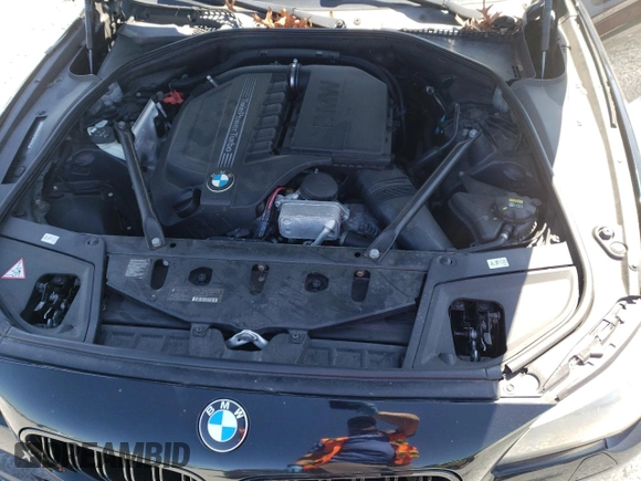 2015 BMW 5 Series 535i with VIN WBA5B1C55FD919164, listed as a Copart auction lot 49469685 with 117,610 mi miles and Clean Title. Bid and sale history available at carsss.com. Image 11.
