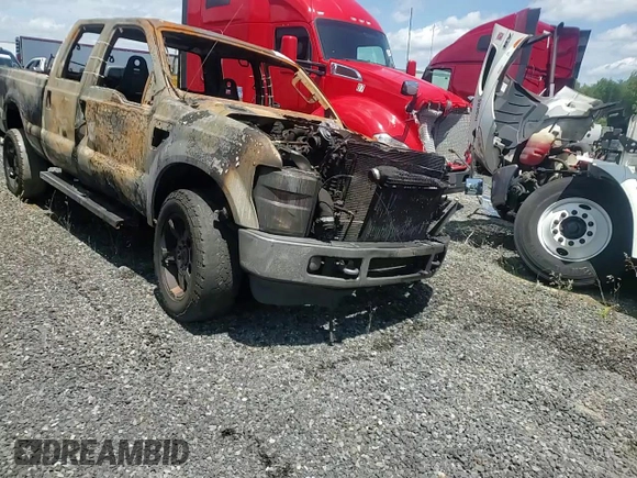 2008 Ford F-350 XL with VIN 1FTWW31RX8EE28616, listed as a Copart auction lot 60799625 with Not provided miles and Non repairable. Bid and sale history available at DreamBid. Image 12.