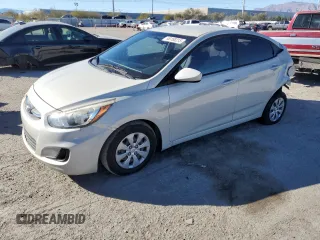 2016 Hyundai Accent SE with VIN KMHCT4AE6GU065391, listed as a Copart auction lot 46158215 with 137,446 mi miles and Salvage Title. Bid and sale history available at carsss.com. Image 1.