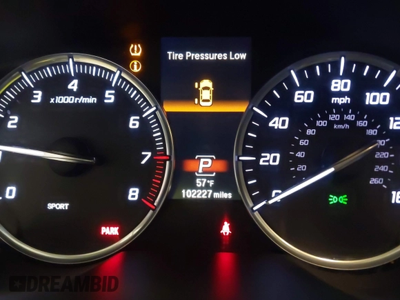 2015 Acura TLX Tech with VIN 19UUB1F5XFA003321, listed as a IAAI auction lot 41703980 with 102,227 mi miles. Bid and sale history available at carsss.com. Image 15.