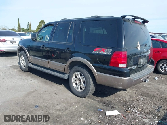 2003 Ford Expedition Eddie Bauer with VIN 1FMFU18L03LA54089, listed as a IAAI auction lot 41842194 with 33,834 mi miles. Bid and sale history available at carsss.com. Image 3.