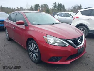 2019 Nissan Sentra SR with VIN 3N1AB7AP6KY413913, listed as a IAAI auction lot 41731050 with 54,184 mi miles. Bid and sale history available at carsss.com. Image 1.
