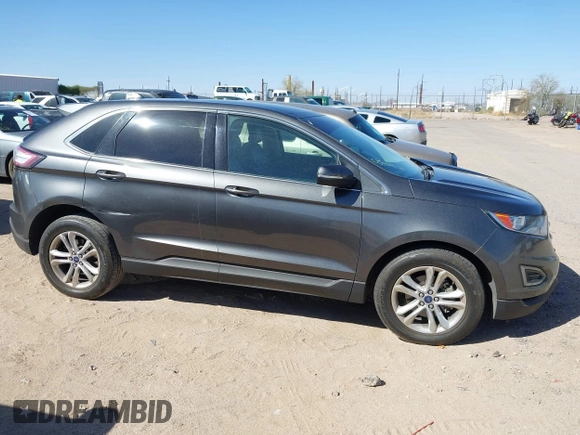 2016 Ford Edge SEL with VIN 2FMPK3J96GBC37586, listed as a IAAI auction lot 41726415 with 190,533 mi miles. Bid and sale history available at carsss.com. Image 13.
