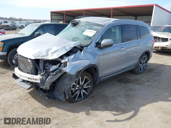 2021 Honda Pilot Elite with VIN 5FNYF6H00MB085678, listed as a IAAI auction lot 41783075 with Not Provided miles and . Bid and sale history available at DreamBid. Image 2.