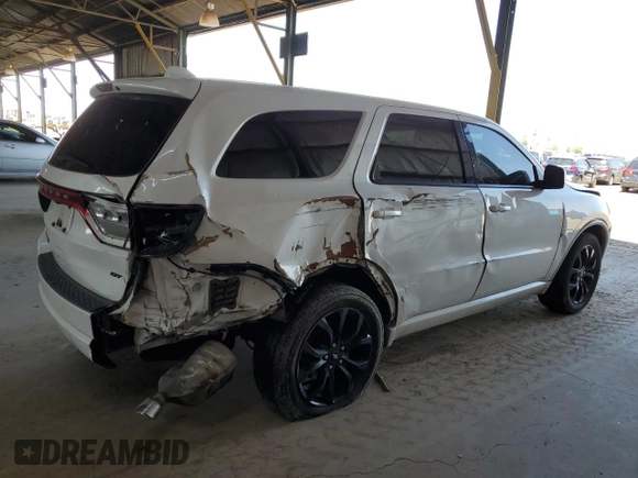 2019 Dodge Durango GT Plus with VIN 1C4RDJDG1KC743860, listed as a Copart auction lot 60695895 with 91,262 mi miles and Salvage title. Bid and sale history available at DreamBid. Image 3.