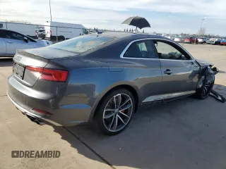 2018 Audi S5 Premium Plus z VIN WAUP4AF50JA001752, wystawiony jako Copart lot #48008715 z przebiegiem 43 150 mil mil oraz Szkoda całkowita • Salvage title. Historia ofert i sprzedaży dostępna na DreamBid. Obrazek 3.