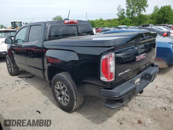 2016 GMC Canyon 4WD SLE with VIN 1GTG6CE31G1317825, listed as a Copart auction lot 53458404 with 102,918 mi miles and Salvage Title. Bid and sale history available at carsss.com. Image 2.