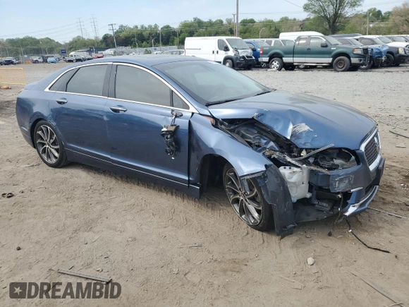 2019 Lincoln MKZ Reserve I with VIN 3LN6L5C92KR632134, listed as a Copart auction lot 54384205 with 71,493 mi miles and Salvage title. Bid and sale history available at DreamBid. Image 4.