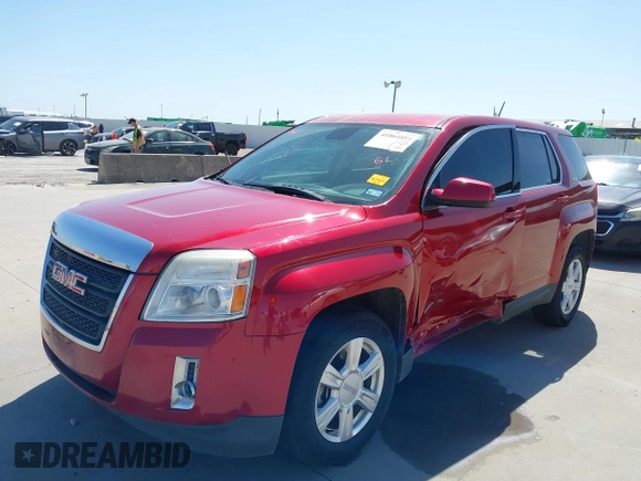 2014 GMC Terrain SLE with VIN 2GKALMEK1E6285209, listed as a IAAI auction lot 41864884 with 144,808 mi miles. Bid and sale history available at carsss.com. Image 20.