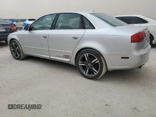 2008 Audi A4 2.0T с VIN WAUDF78E78A116887, выставлен на аукционе Copart как лот 46755275 с пробегом 197 402 миль миль и Чистый • Clean title. История ставок и продаж доступна на DreamBid. Изображение 2.