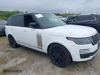 2021 Land Rover Range Rover Westminster with VIN SALGS2RU0MA446717, listed as a IAAI auction lot 40530004 with 1 mi miles. Bid and sale history available at carsss.com. Image 1.