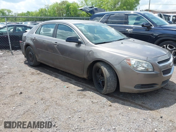 2012 Chevrolet Malibu 1LS with VIN 1G1ZB5E08CF154442, listed as a IAAI auction lot 42091369 with 248,089 mi miles and . Bid and sale history available at DreamBid. Image 1.