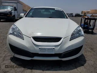 2012 Hyundai Genesis Coupe 2.0T with VIN KMHHT6KD7CU065496, listed as a Copart auction lot 59606335 with 98,008 mi miles and Salvage title. Bid and sale history available at DreamBid. Image 5.