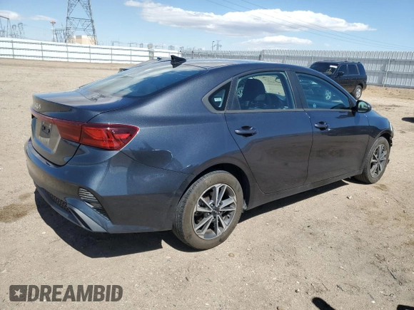 2023 Kia Forte LXS with VIN 3KPF24AD2PE605863, listed as a Copart auction lot 49409765 with 29,792 mi miles and Salvage Title. Bid and sale history available at carsss.com. Image 3.