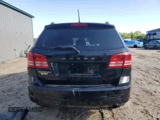 2017 Dodge Journey SE with VIN 3C4PDCAB3HT602524, listed as a Copart auction lot 52006205 with 161,342 mi miles and Salvage Title. Bid and sale history available at DreamBid. Image 6.