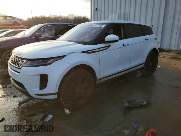 2020 Land Rover Range Rover Evoque SE z VIN SALZP2FX7LH045339, wystawiony jako Copart lot #86214084 z przebiegiem Nie podano mil oraz Szkoda całkowita • Salvage title. Historia ofert i sprzedaży dostępna na DreamBid. Obrazek 1.