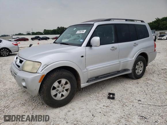 2003 Mitsubishi Montero LTD with VIN JA4NW51S53J043646, listed as a Copart auction lot 57050704 with 214,720 mi miles and Clean Title. Bid and sale history available at carsss.com. Image 1.