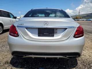 2016 Mercedes-Benz C 450 AMG with VIN 55SWF6EB7GU132835, listed as a Copart auction lot 54078565 with 25,803 mi miles and Clean title. Bid and sale history available at DreamBid. Image 6.