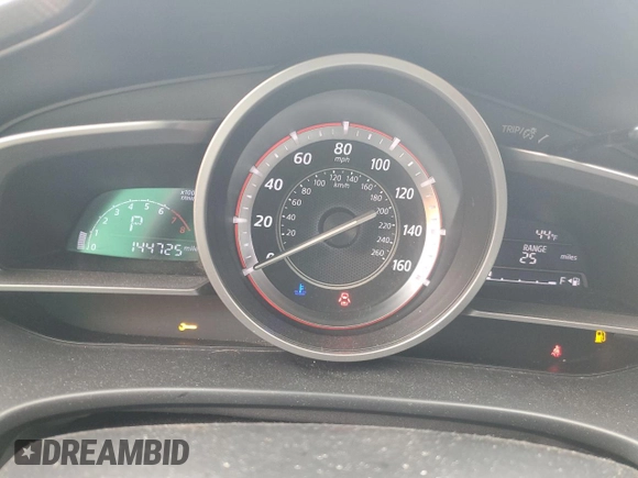 2015 Mazda 3 i Sport with VIN 3MZBM1K79FM181230, listed as a Copart auction lot 45651175 with 144,725 mi miles and Salvage Title. Bid and sale history available at DreamBid. Image 9.