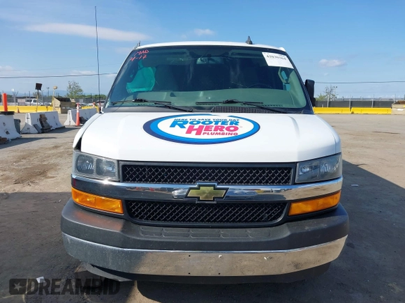 2021 Chevrolet Express Cargo with VIN 1GCWGAFP3M1204940, listed as a IAAI auction lot 42030364 with 81,163 mi miles and . Bid and sale history available at DreamBid. Image 12.