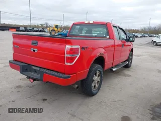 2009 Ford F-150 STX with VIN 1FTRX14W09FB19393, listed as a IAAI auction lot 42053777 with 145,208 mi miles. Bid and sale history available at carsss.com. Image 4.