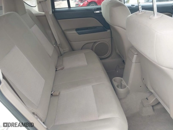 2012 Jeep Compass Latitude with VIN 1C4NJDEB1CD697955, listed as a IAAI auction lot 41655952 with 78,525 mi miles. Bid and sale history available at carsss.com. Image 8.
