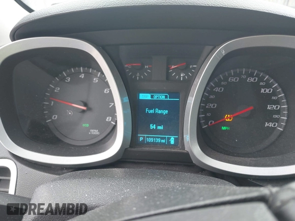 2017 Chevrolet Equinox LT with VIN 2GNALCEK8H1555728, listed as a IAAI auction lot 42039489 with 109,139 mi miles. Bid and sale history available at carsss.com. Image 7.