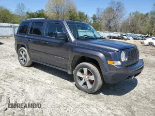 2016 Jeep Patriot High Altitude with VIN 1C4NJPFA7GD582791, listed as a Copart auction lot 52099685 with 83,595 mi miles and Salvage Title. Bid and sale history available at DreamBid. Image 4.