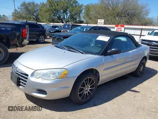 2005 Chrysler Sebring with VIN 1C3EL45RX5N502685, listed as a IAAI auction lot 41764508 with 161,690 mi miles and . Bid and sale history available at DreamBid. Image 2.