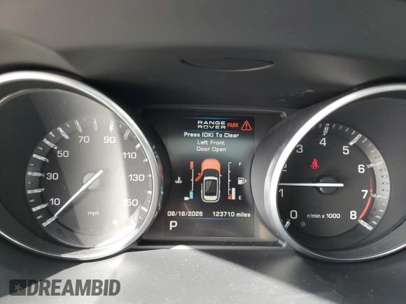 2012 Land Rover Range Rover Evoque Prestige Premium with VIN SALVV2BG0CH688836, listed as a Copart auction lot 61083835 with 123,710 mi miles and Clean title. Bid and sale history available at DreamBid. Image 9.