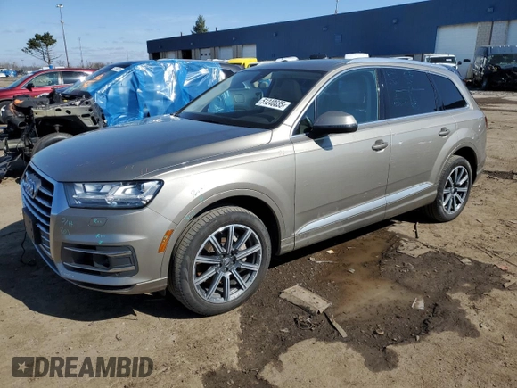 2017 Audi Q7 Premium Plus with VIN WA1LAAF73HD012839, listed as a Copart auction lot 51240635 with 100,628 mi miles and Clean Title. Bid and sale history available at carsss.com. Image 1.