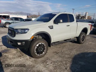 2021 Ford Ranger XL with VIN 1FTER1FH3MLD84830, listed as a Copart auction lot 42802385 with 0 mi miles and Salvage Title. Bid and sale history available at carsss.com. Image 1.