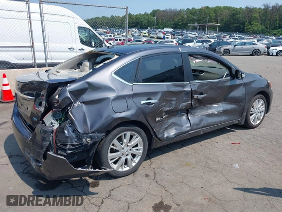 2014 Nissan Sentra SV with VIN 3N1AB7AP1EY310435, listed as a IAAI auction lot 42614959 with 152,276 mi miles and . Bid and sale history available at DreamBid. Image 4.