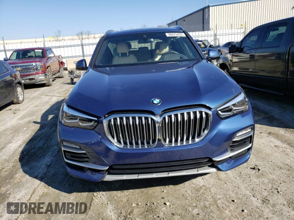 2021 BMW X5 xDrive40i with VIN 5UXCR6C02M9G43082, listed as a Copart auction lot 36675453 with 23,876 mi miles. Bid and sale history available at carsss.com. Image 5.