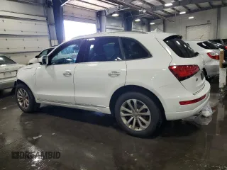 2015 Audi Q5 Premium Plus with VIN WA1LFAFP0FA127981, listed as a Copart auction lot 56475825 with 70,454 mi miles and Salvage title. Bid and sale history available at DreamBid. Image 2.