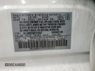 2021 Nissan Sentra SV with VIN 3N1AB8CV9MY230557, listed as a Copart auction lot 52199495 with 72,095 mi miles and Salvage Title. Bid and sale history available at DreamBid. Image 13.