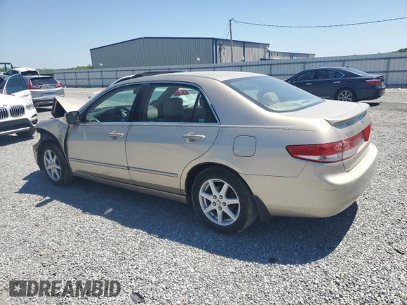 2003 Honda Accord EX z VIN 1HGCM66583A013876, wystawiony jako Copart lot #54890235 z przebiegiem Nie podano mil oraz Szkoda całkowita • Salvage title. Historia ofert i sprzedaży dostępna na DreamBid. Obrazek 2.