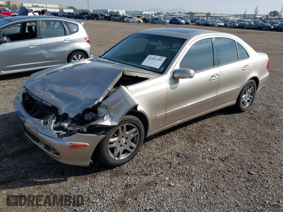 2005 Mercedes-Benz E-Class 3.2L with VIN WDBUF65J05A706096, listed as a IAAI auction lot 41482289 with 110,531 mi miles. Bid and sale history available at carsss.com. Image 17.