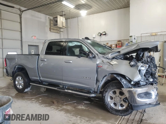 2022 Ram 2500 Big Horn with VIN 3C6UR5DJ3NG280241, listed as a Copart auction lot 49721035 with 96,914 mi miles and Salvage Title. Bid and sale history available at carsss.com. Image 4.