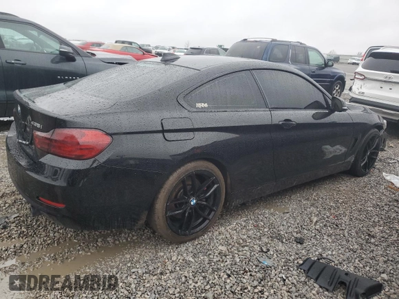 2016 BMW 4 Series 435i z VIN WBA3R1C52GK529414, wystawiony jako Copart lot #44433205 z przebiegiem 167 240 mil mil oraz Szkoda całkowita • Salvage title. Historia ofert i sprzedaży dostępna na DreamBid. Obrazek 3.