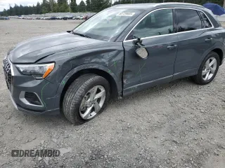 2020 Audi Q3 Premium z VIN WA1AECF31L1002342, wystawiony jako Copart lot #60729665 z przebiegiem 29 154 mil mil oraz Szkoda całkowita • Salvage title. Historia ofert i sprzedaży dostępna na DreamBid. Obrazek 1.