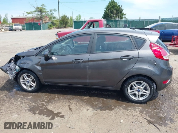 2017 Ford Fiesta SE with VIN 3FADP4EJ4HM149483, listed as a IAAI auction lot 42044428 with 75,224 mi miles. Bid and sale history available at carsss.com. Image 14.